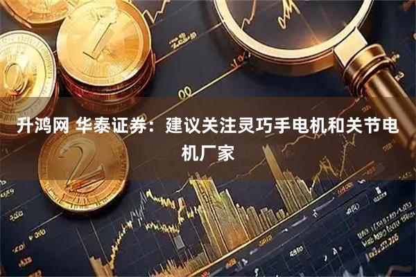 升鸿网 华泰证券:建议关注灵巧手电机和关节电机厂家