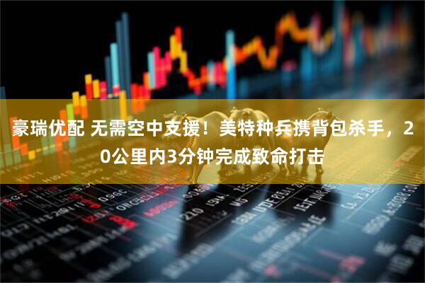 豪瑞优配 无需空中支援！美特种兵携背包杀手，20公里内3分钟完成致命打击