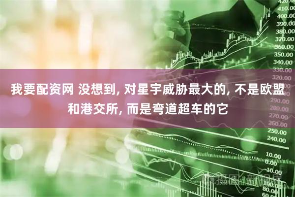 我要配资网 没想到, 对星宇威胁最大的, 不是欧盟和港交所, 而是弯道超车的它